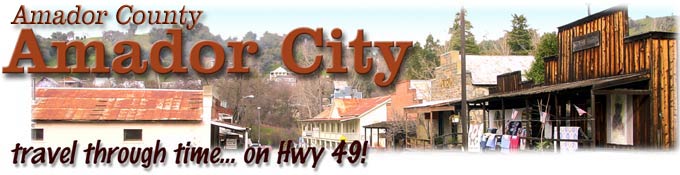 Amador City on Historic Hwy 49